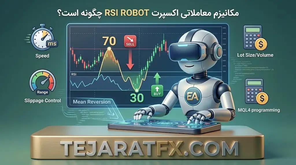 مکانیزم معاملاتی و نحوه صدور سیگنال اکسپرت RSI ROBOT در متاتریدر