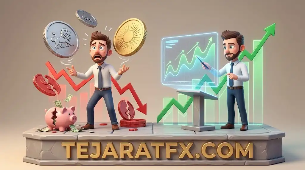 تحلیل شیر یا خط فارکس چرا ترید تصادفی در فارکس فقط ضرر است؟ بررسی تئوری داو (DOW) برای معامله گران واقعی