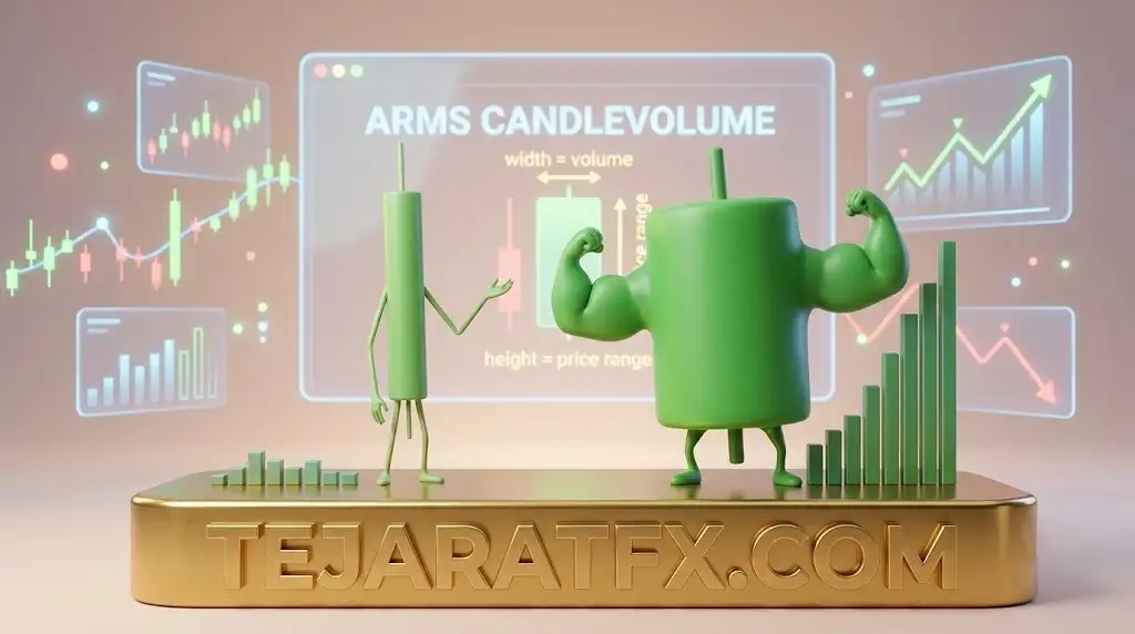 نمودار حجمی کندل استیک, Arms CandleVolume, کندل Equivolume و نمودار آرمز وقتی حجم حرف اول را می زند!