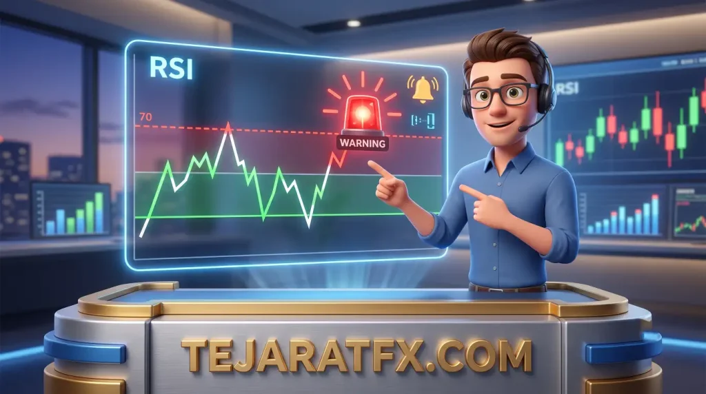 آموزش اندیکاتور هشدار RSI