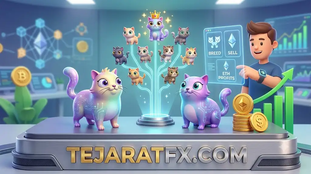 بازی کریپتو کیتیز (Crypto Kitties)
