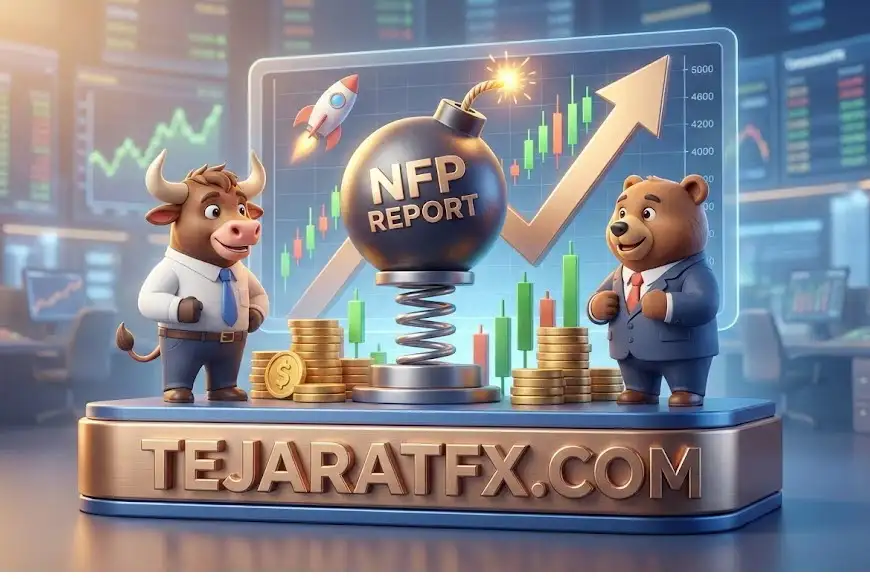 NFP بمب نوسان ساز فارکس! استراتژی های پولساز ترید با گزارش اشتغال آمریکا