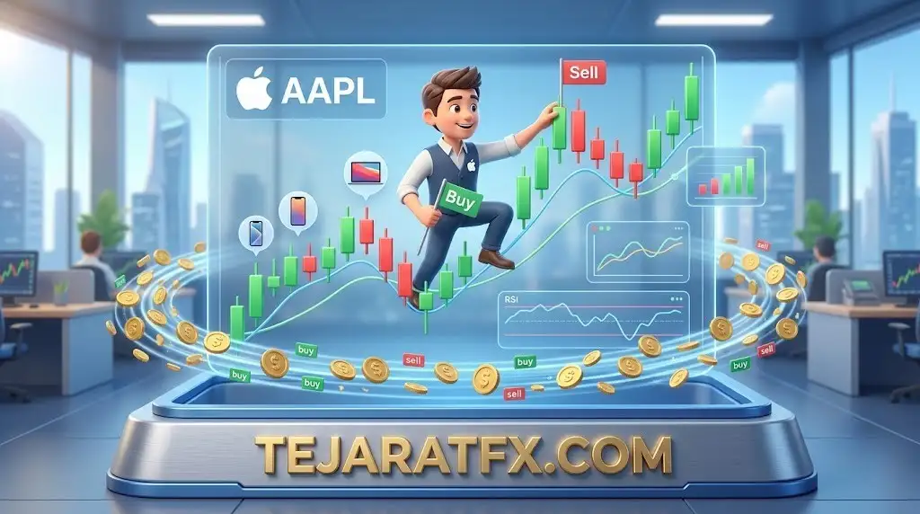 سهام سوئینگ تریدینگ اپل (AAPL)
