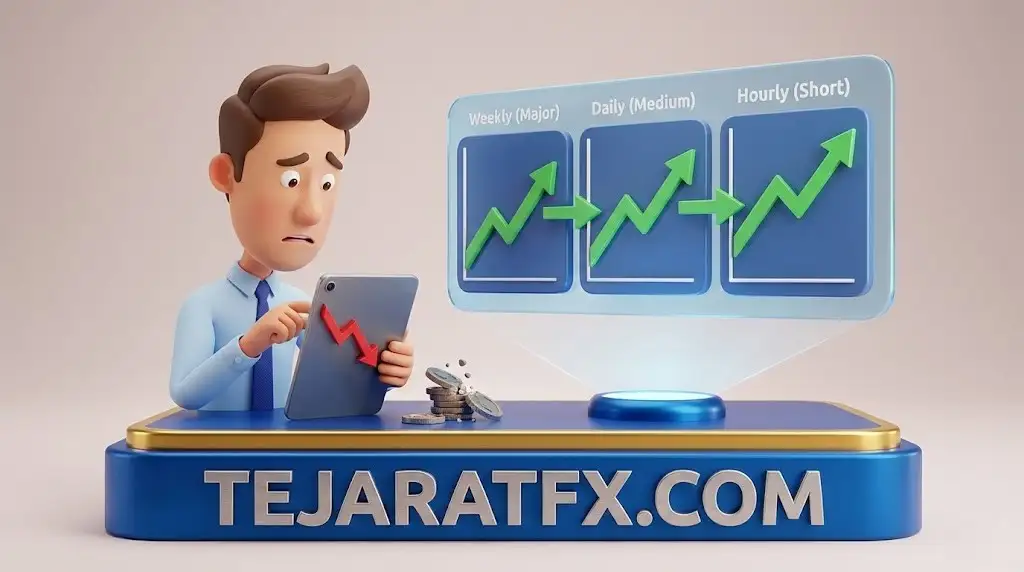 قاعده طلایی سلسله مراتب استراتژی مولتی تایم فریم