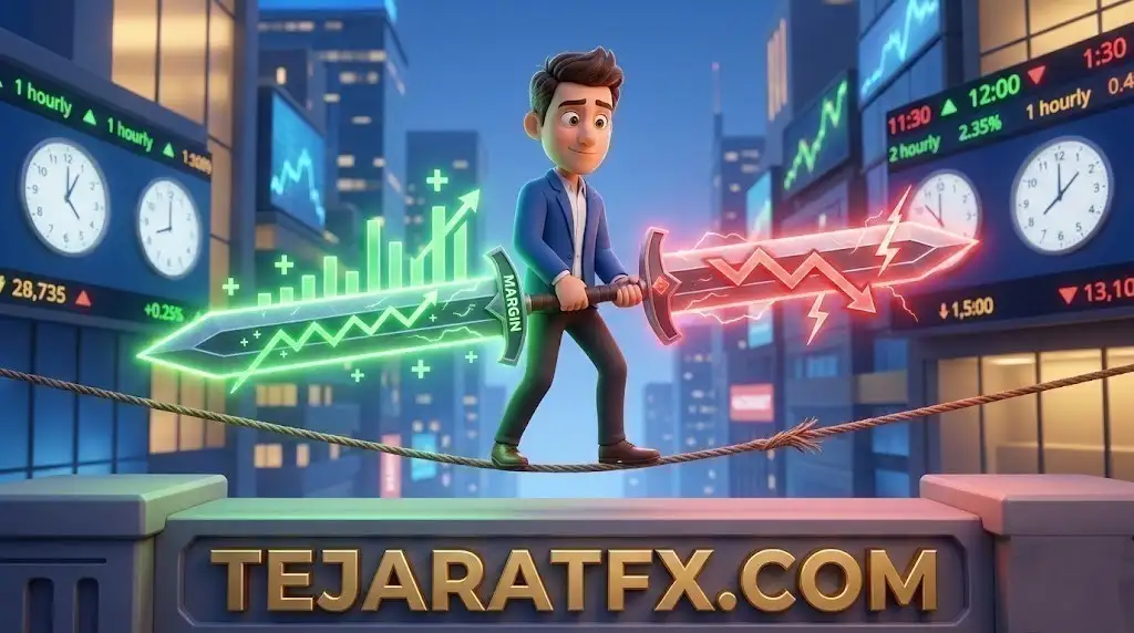 مارجین و معامله ساعتی تیغ دو لبه سود یا نابودی حساب؟