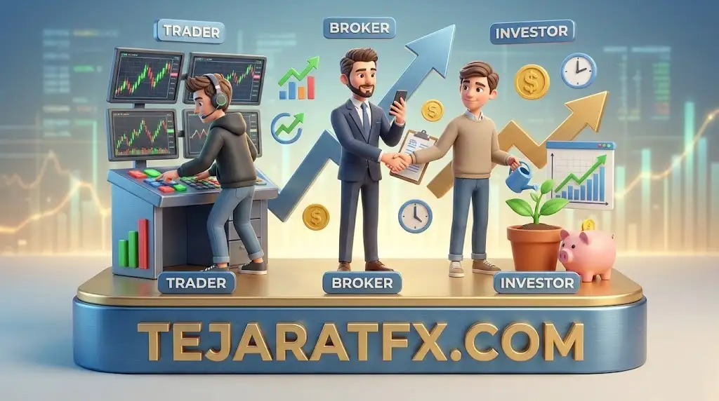 معامله گر سهام کیست؟ چه تفاوتی با بروکر سهام دارد؟