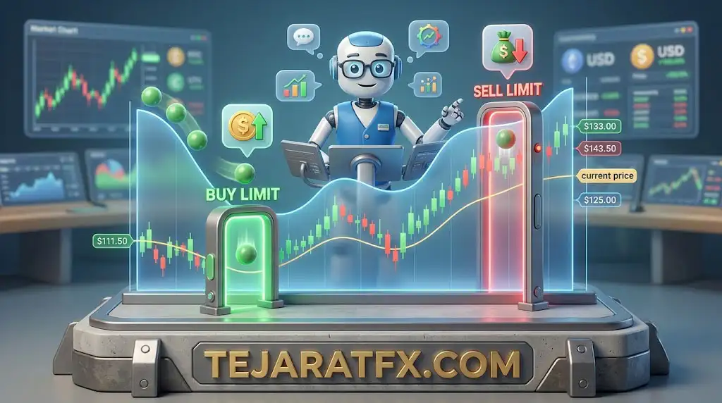 سفارش لیمیت فرماندهی قیمت در بازار فارکس، نه دنباله_روی آن!