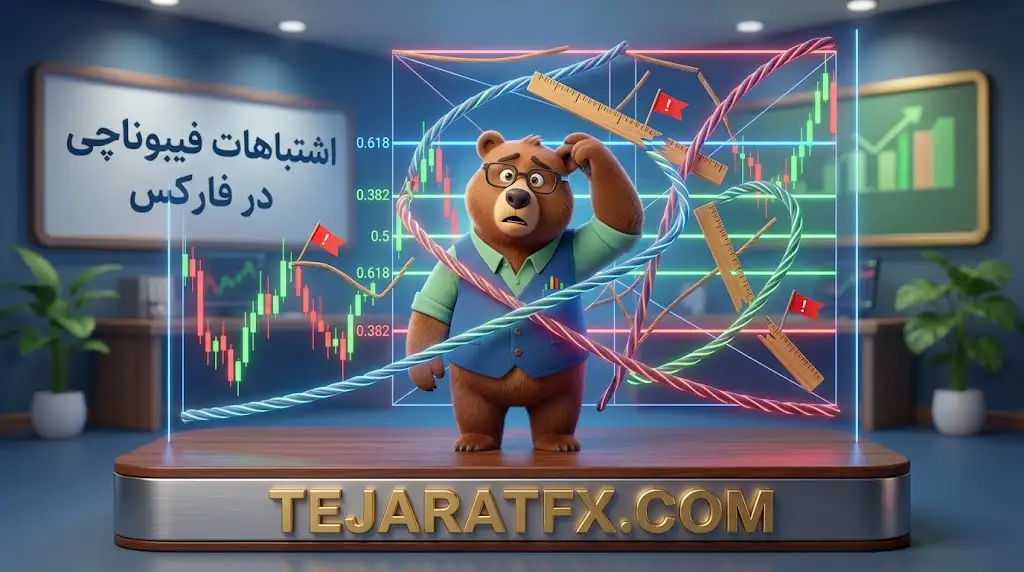 چگونه ترسیم اشتباه کندل ها سیگنال فیبوناچی را نابود می کند؟