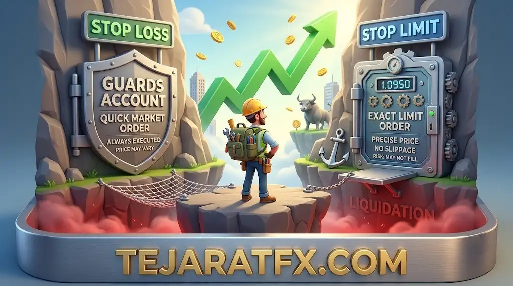 تفاوت دستور Stop Loss,دستور Stop Limit کدام یک سپر بلای سرمایه شماست؟