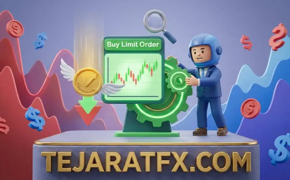 سفارش محدود خرید کنترل قیمت یا از دست دادن فرصت؟ راز تریدرهای حرفه ای در فارکس