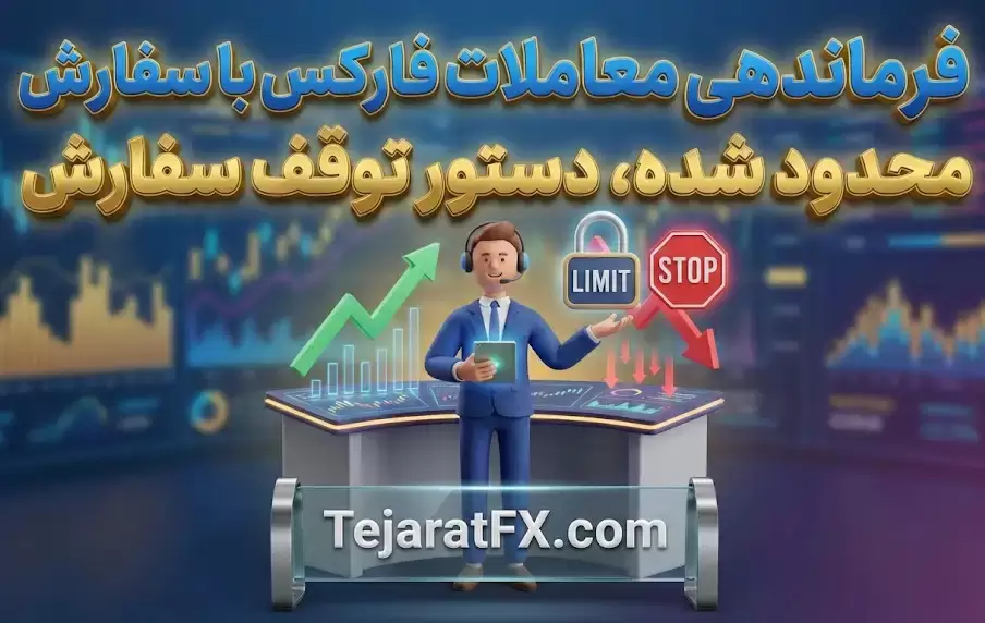 سفارش محدود شده دستور توقف سفارش