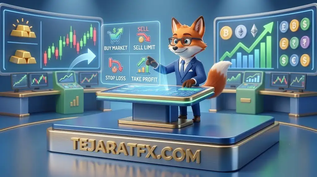 مفهوم سفارش در فارکس از ثبت تا سودآوری