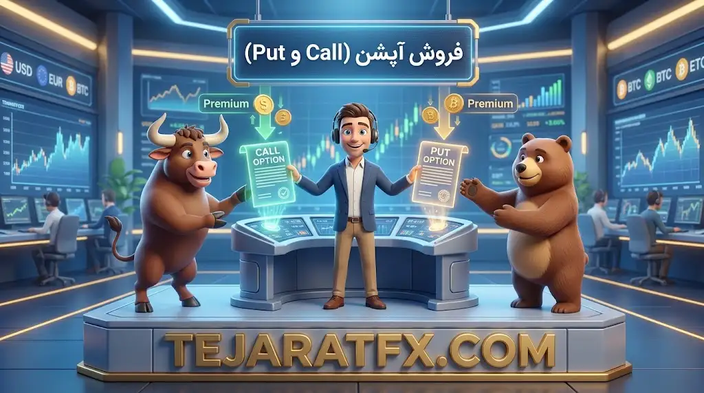 فروش آپشن (Call و Put)