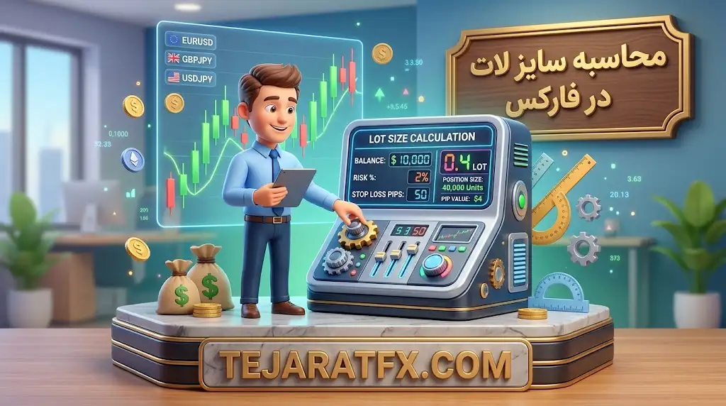 محاسبه سایز لات در فارکس چگونه انجام می شود؟