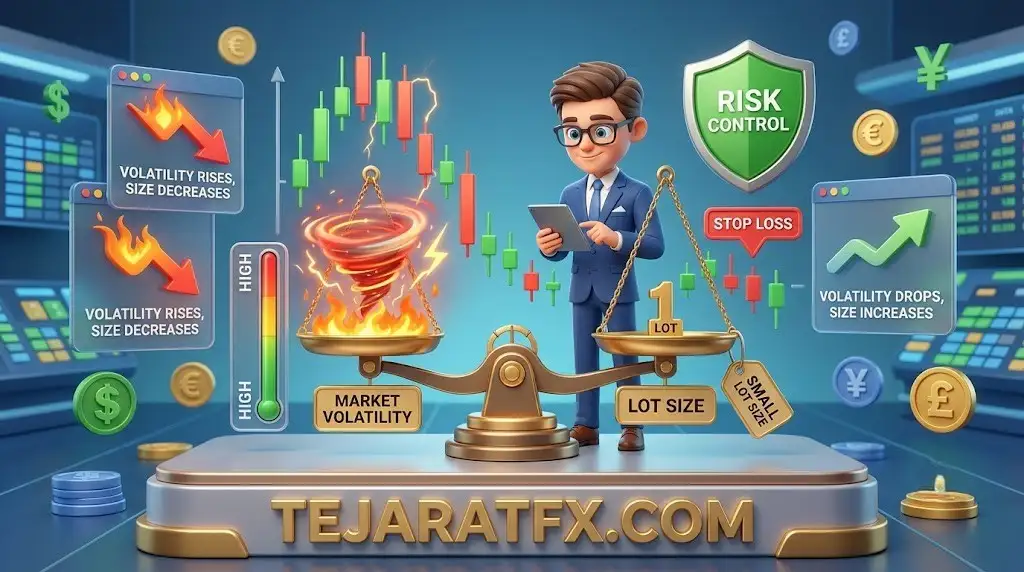 نوسانات بازار و اندازهگیری لات چطور هوشمندانه عمل کنیم؟
