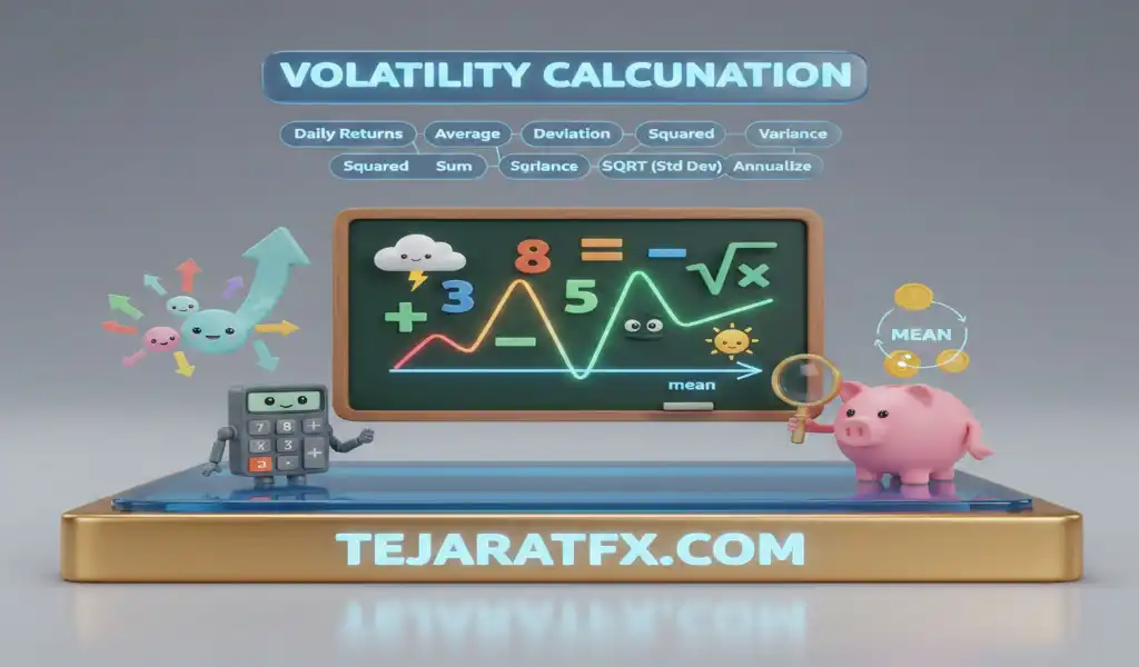 محاسبه ولاتیلیتی در فارکس