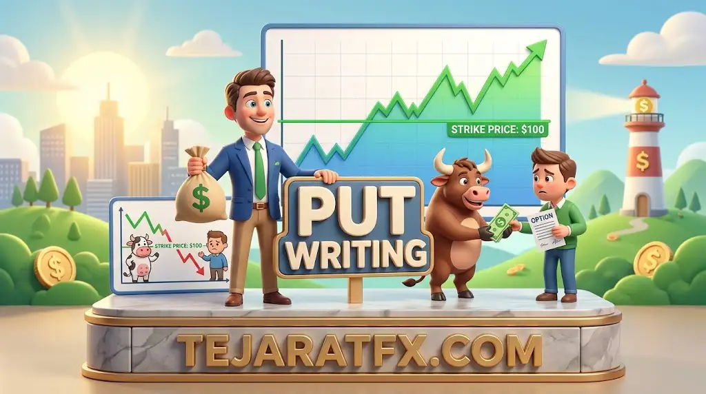 استراتژی نوشتن پوت (Put Writing) دقیقا چگونه عمل می کند؟