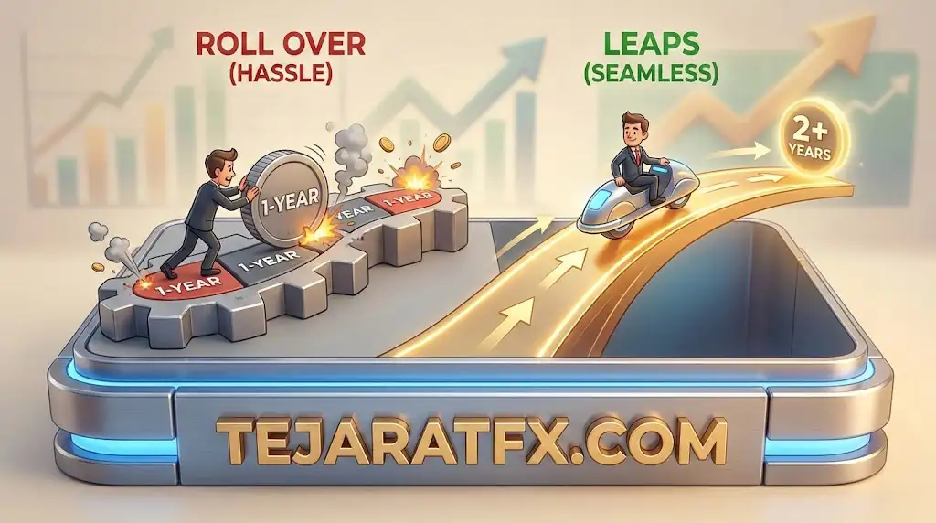 مزیت LEAPS خداحافظی با رول_اور (Roll Over)