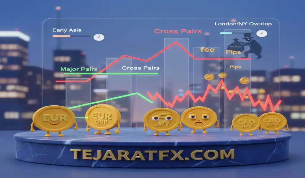 اسپرد جفت ارزهای کراس