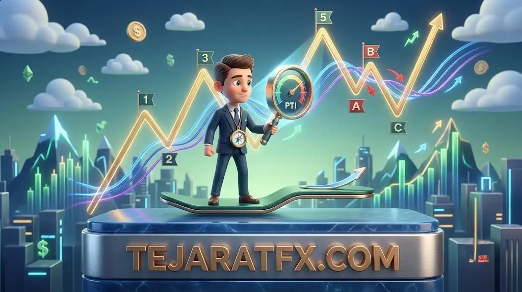 PTI و DMA راهنمای عملی یک تریدر برای شکار موج پنجم الیوت