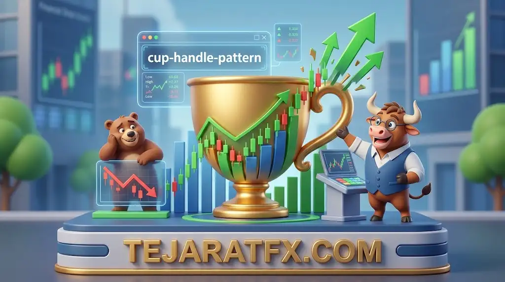 الگوی فنجان و دسته در فارکس