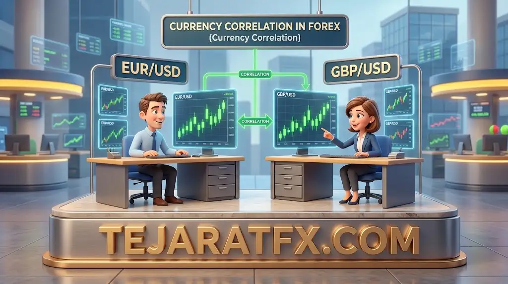 همبستگی ارز در فارکس
