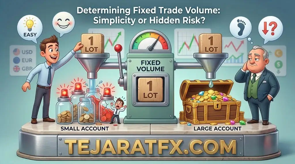 تعیین حجم معامله بر اساس ریسک ثابت (Fixed Risk) رقص با نوسانات بازار