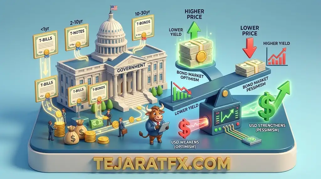 اوراق قرضه دولتی ابزاری برای تامین مالی و سیگنالی برای بازار