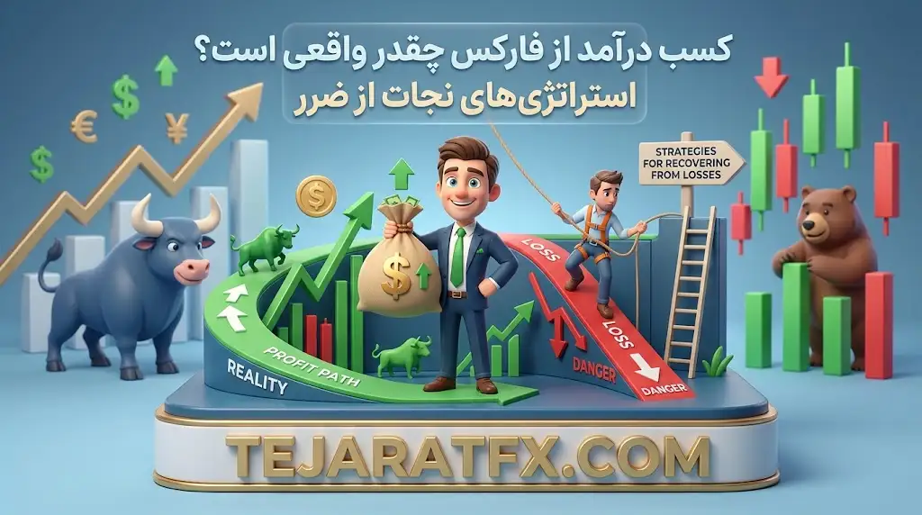 کسب درآمد از فارکس چقدر واقعی است؟ استراتژی های نجات از ضرر