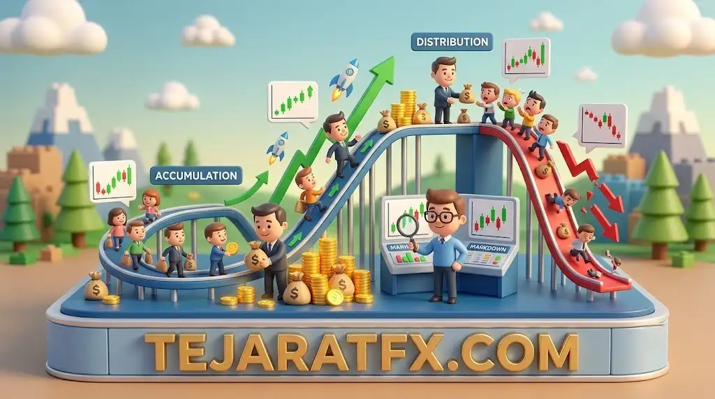 الگوی وایکوف راهنمای جامع و کاربردی برای ترید موفق (از زبان یک تریدر واقعی)
