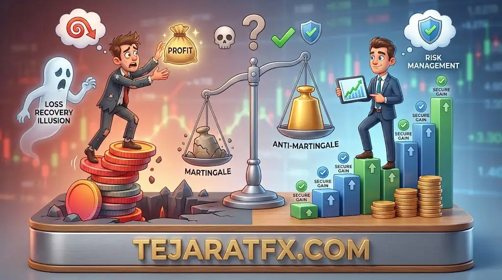استراتژی های معامله ی مارتینگل و آنتی مارتینگل