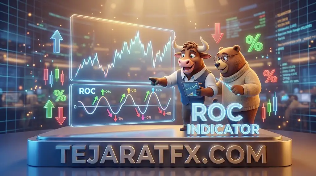 اندیکاتور ROC در فارکس چیست و چگونه مومنتوم بازار را اندازه گیری می کند؟