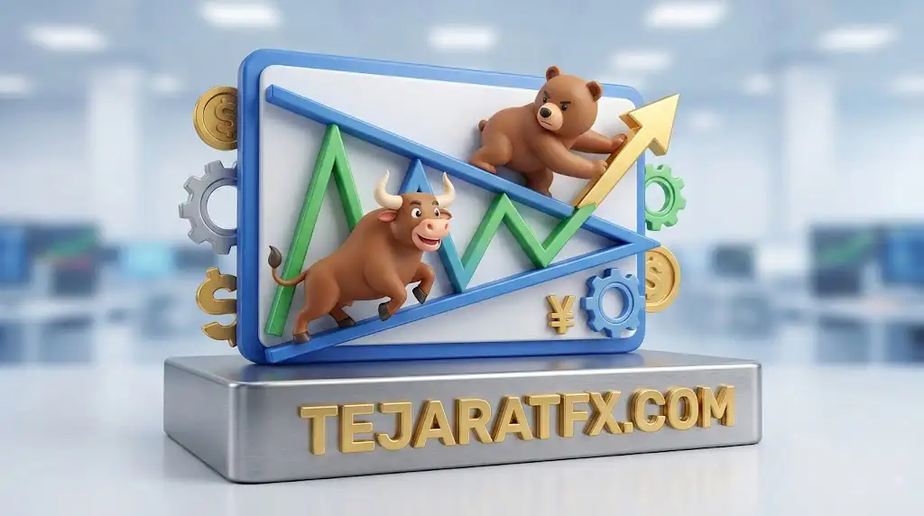 الگوی کنج شکار برگشت و ادامه روند با استراتژی حرفه ای ها