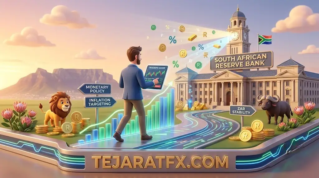 بانک مرکزی آفریقای جنوبی نبض تپنده ZAR و آنچه هر تریدر باید بداند