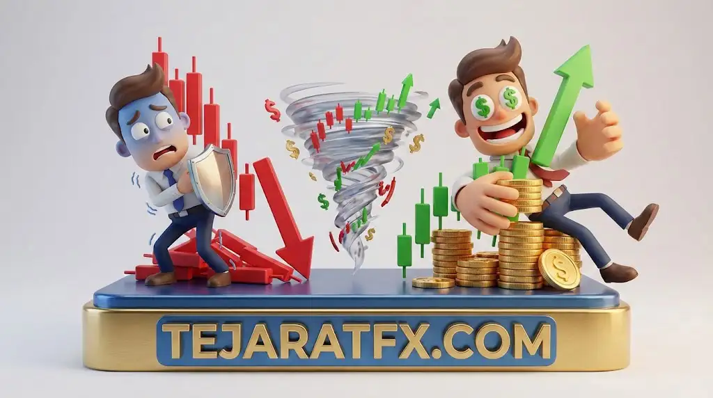 ترس و طمع در فارکس