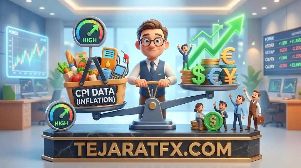شاخص CPI راهنمای عملی تریدرهای فارکس برای شکار تورم و سود از نوسان ارز