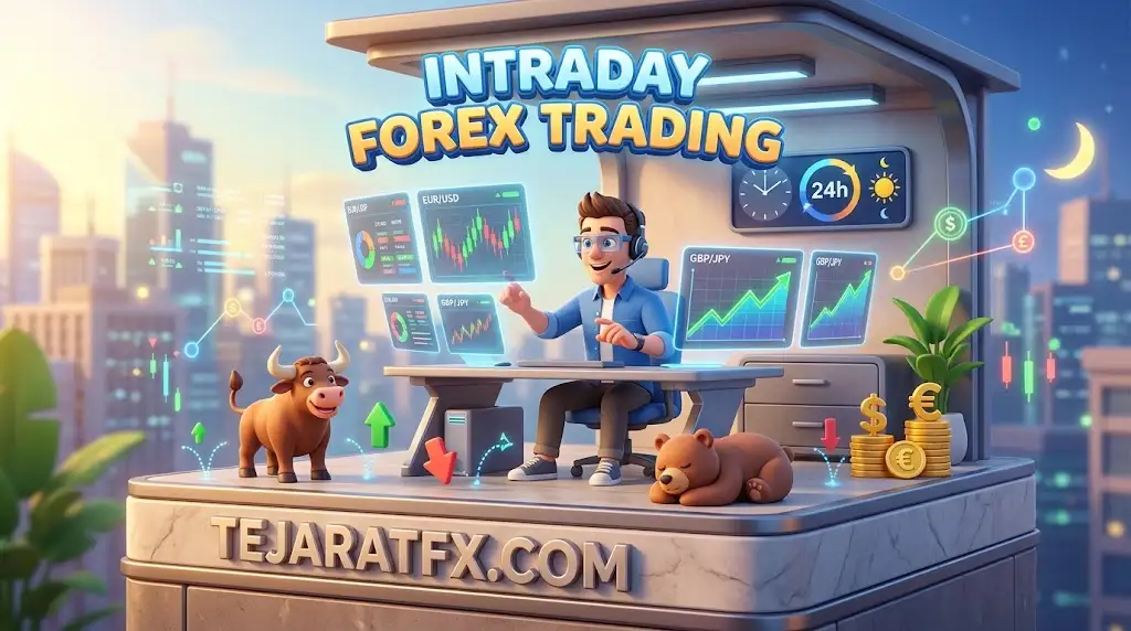 معاملات روزانه (Intraday Trading) در فارکس چیست و مکانیک آن چگونه است؟