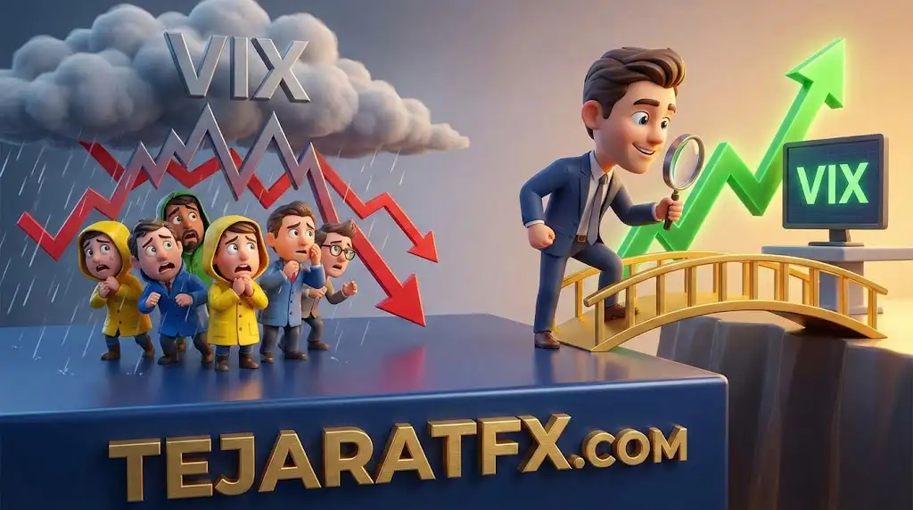 شاخص VIX ابزار نهایی تریدرهای حرفه_ای برای مدیریت ریسک و سود در فارکس
