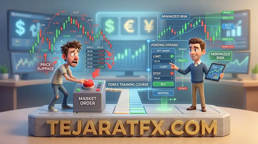 انواع سفارشات در فارکس راهنمای عملی تریدرهای واقعی برای کنترل بی نقص معاملات و کسب سود