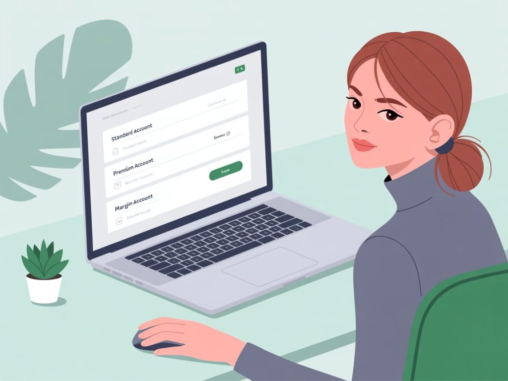 انتخاب از انواع حساب لایت فایننس