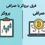 فرق بروکر با صرافی
