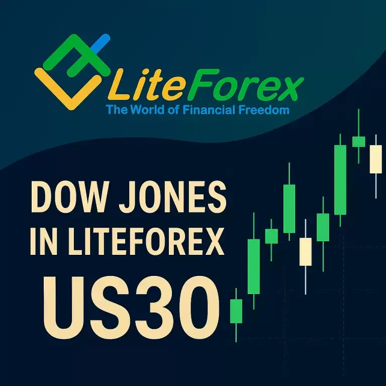 نماد داوجونز در لایت فارکس