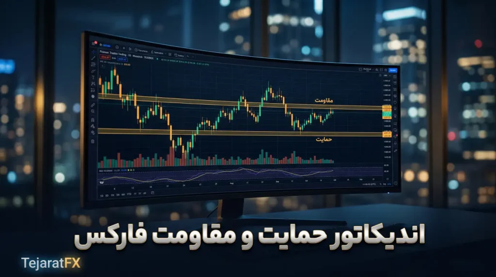 اندیکاتور حمایت و مقاومت فارکس