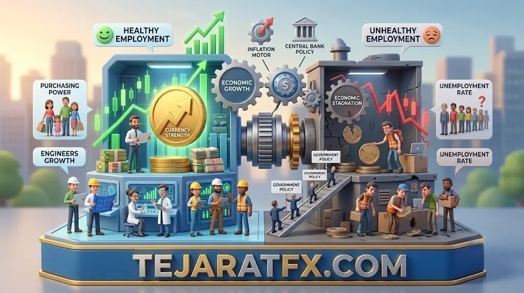 اشتغال و تاثیر آن بر بازارهای مالی از تئوری تا واقعیت بازار
