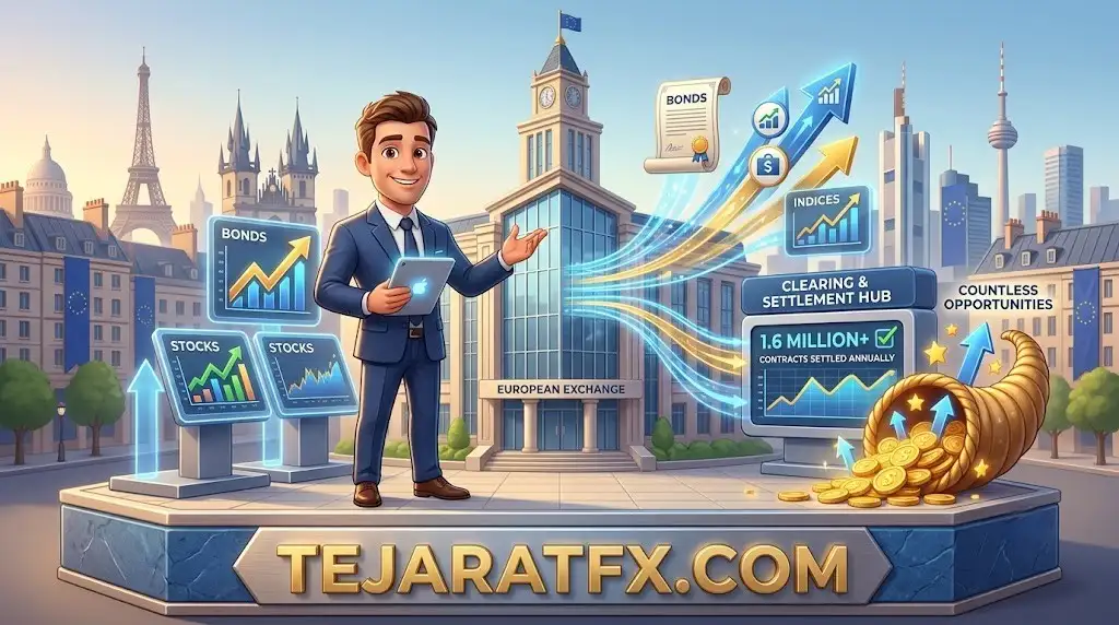 بازار مشتقات معاملاتی پیشرو در اروپا فرصت های بی شمار