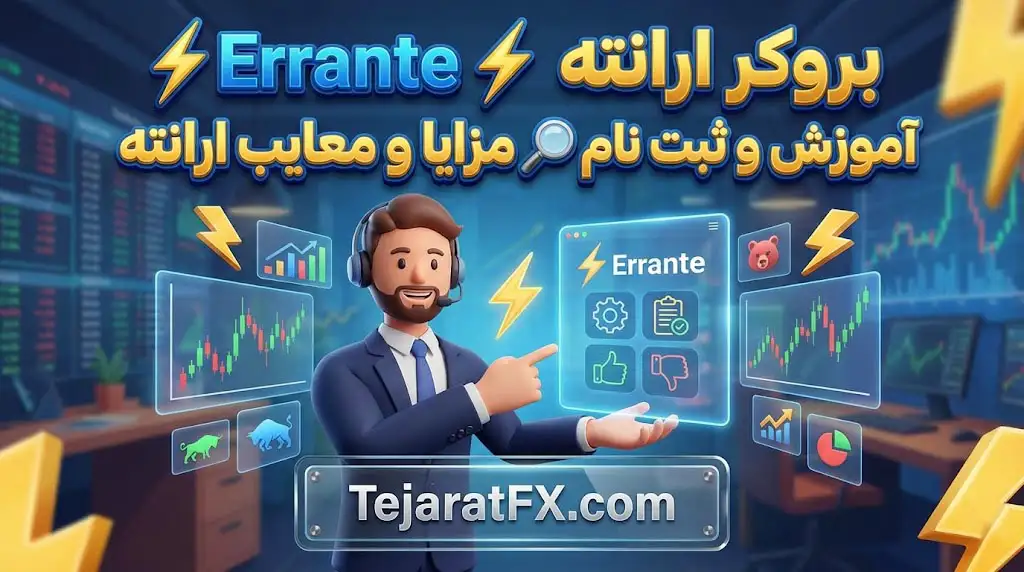 بروکر ارانته Errante⚡آموزش و ثبت نام 🔎 مزایا و معایب ارانته
