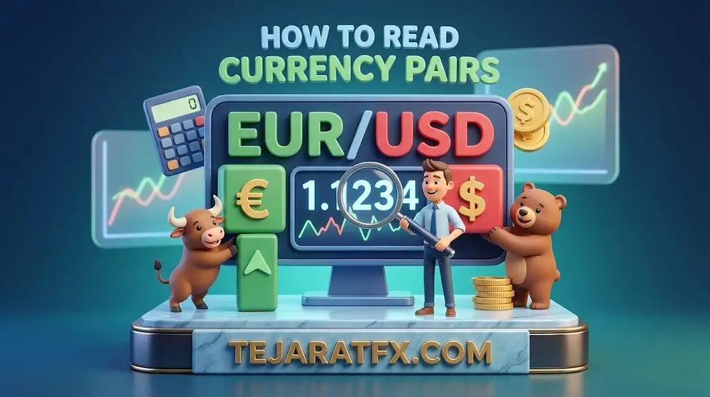 جفت ارزهای فارکس را چگونه بخوانیم؟