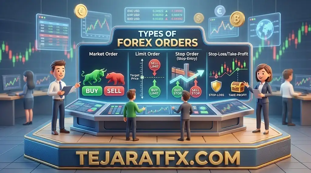 سفارشات در فارکس