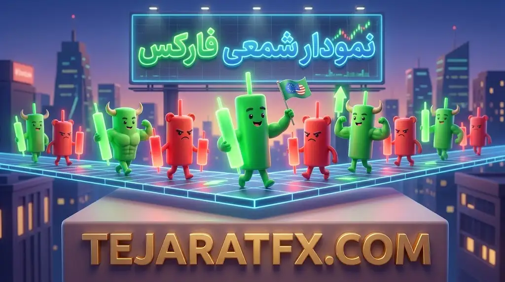 نمودار شمعی فارکس