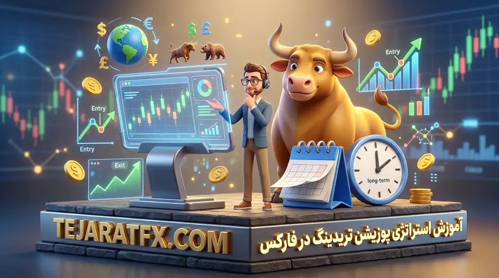 پوزیشن تریدینگ چیست؟ استراتژی شکار روندهای بلندمدت